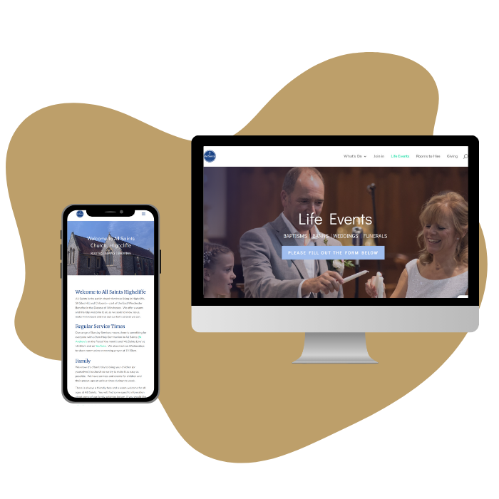 Promoting our affordable church website design service