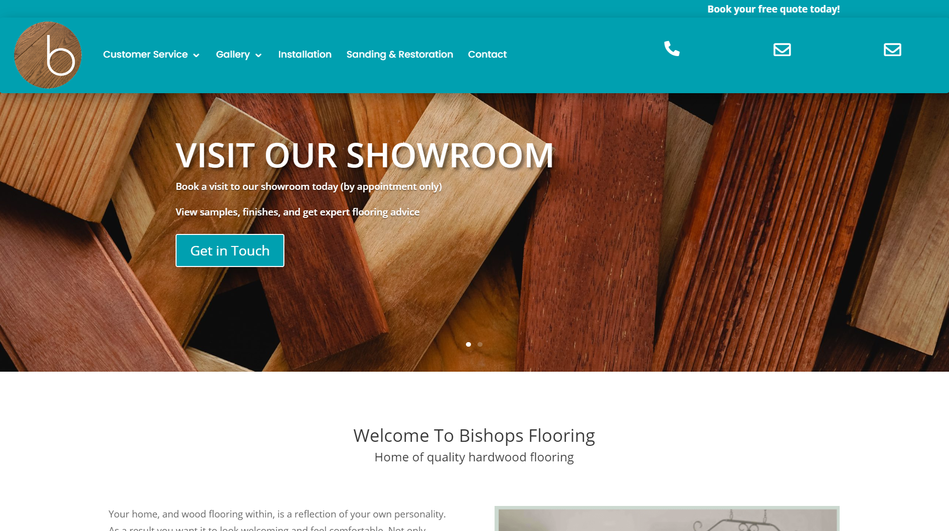 Bishops flooring ltd website