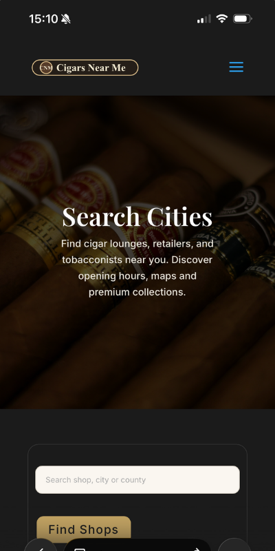 Bishops responsive mobile site